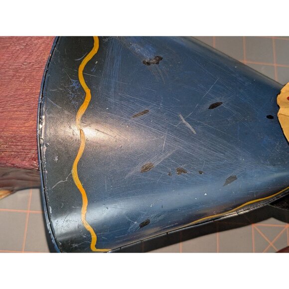 Nativity Set w/ Holy Family 3 Wise Men & Camel Wood/Metal/Ceramic Rustic - Picture 11 of 16